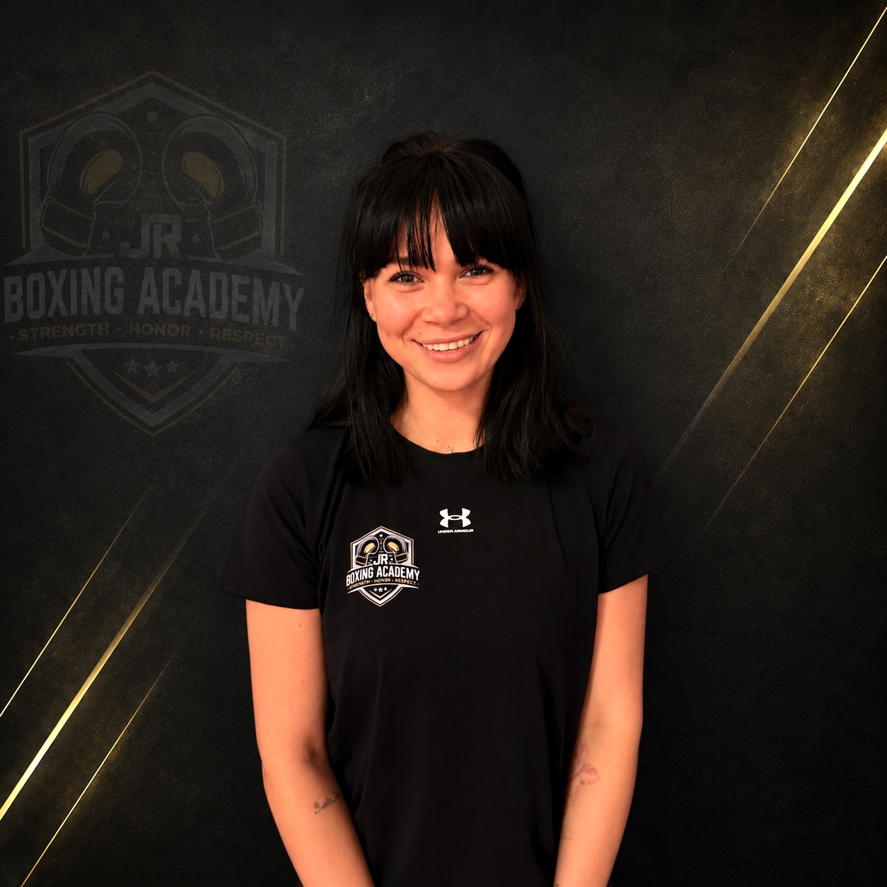 Crina Damean la JR Boxing Academy